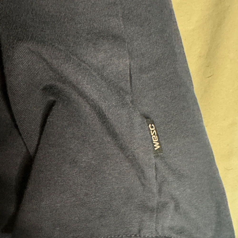Wesc Two-Tone Gray and Blue Men's Shirt - Picture 4 of 4